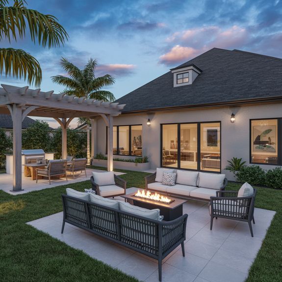 Backyard Entertainment Spaces