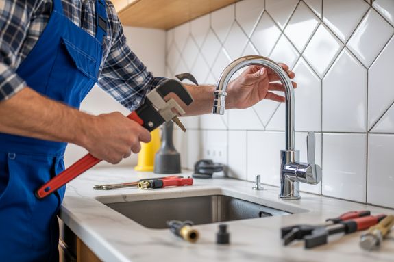 How do you determine the cost of plumbing services?