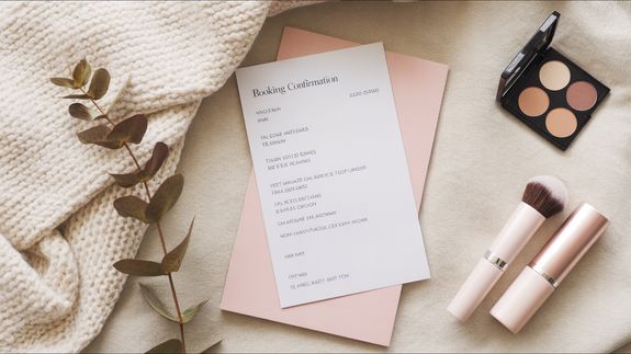 Woman in a Wedding Dress Sitting