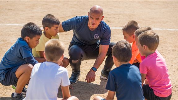 Person Kicking a Soccer Ball