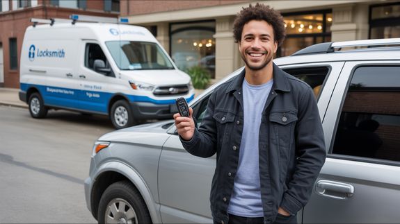 Gold-colored Abus Padlock With Key