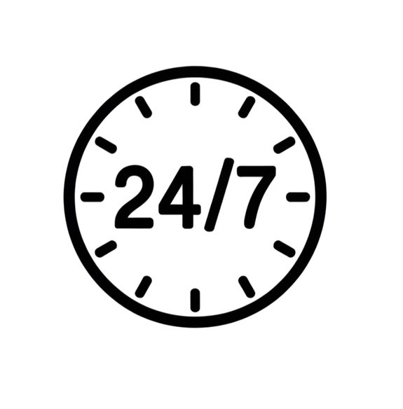24/7 Availability