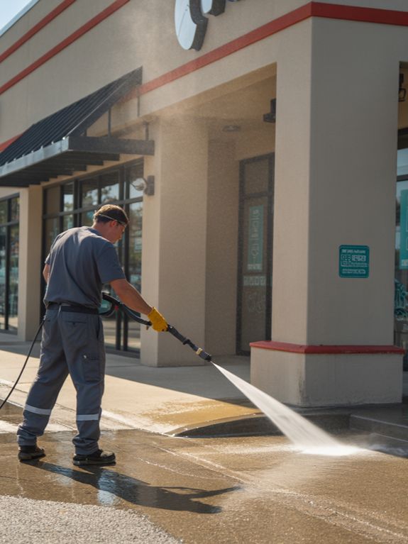 Commercial Pressure Washing