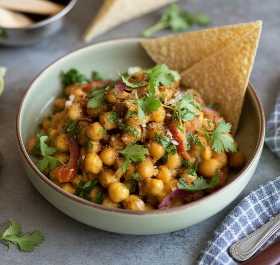 Tamarind Chickpea Chaat