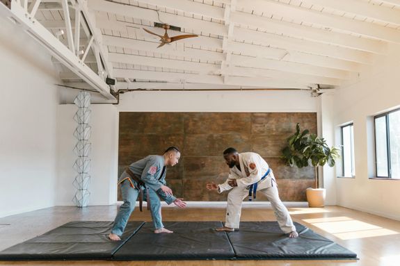 Men in Martial Arts Training