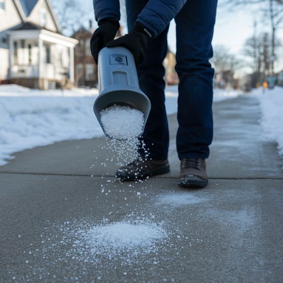 Do you provide de-icing services for residential and commercial properties?