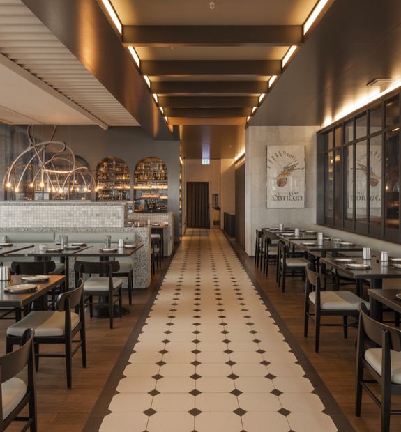 Marble Walls Inside a Bathroom