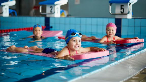Woman Swimming Underwater