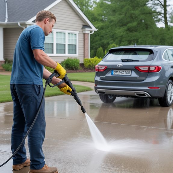 Driveway and Pathway Pressure Washing