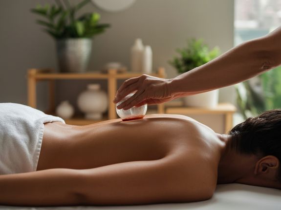 Bread, Juice, and Berries on White Ceramic Plate