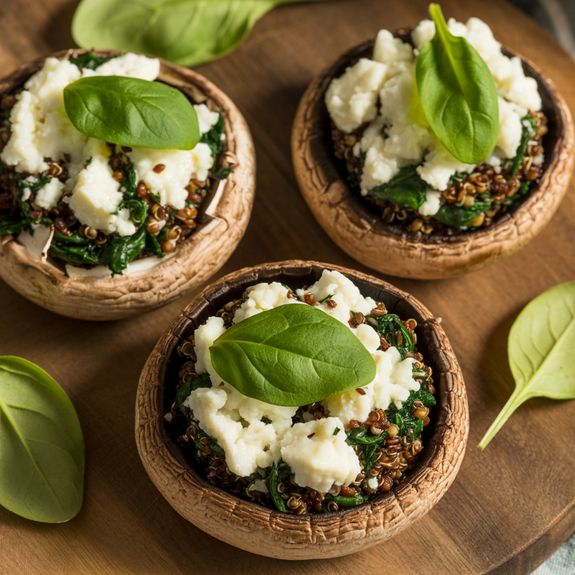 Stuffed Portobello Mushrooms