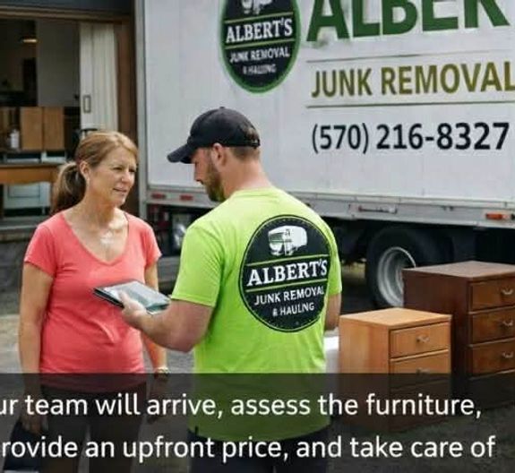 What types of furniture do you remove?