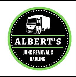Albert's Junk Removal & Hauling logo