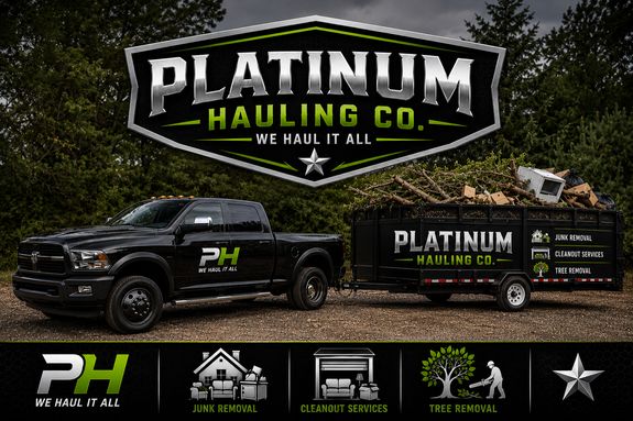 Platinum Hauling Co.  Junk Removal and Tree Services