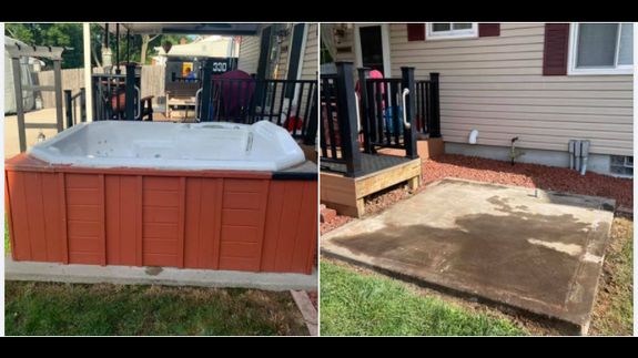 Hot Tub Removal & Disposal in North Jersey