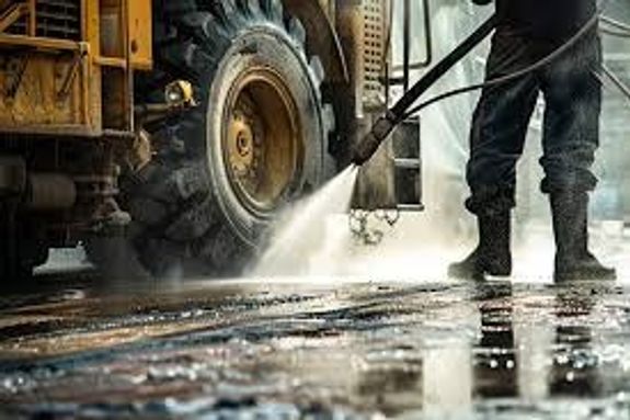 Heavy Equipment Industrial Cleaning and Degreasing
