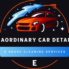 Extraordinary Car detailing & House Clea logo