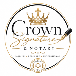 Crown Signing & Notary logo