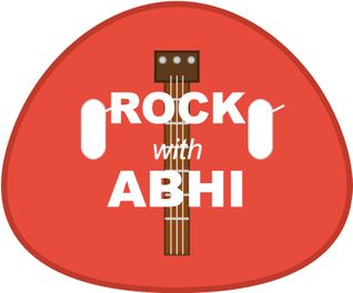 Rock with Abhi logo