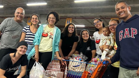 Sopa veglac em parceria com Grupos Voluntários