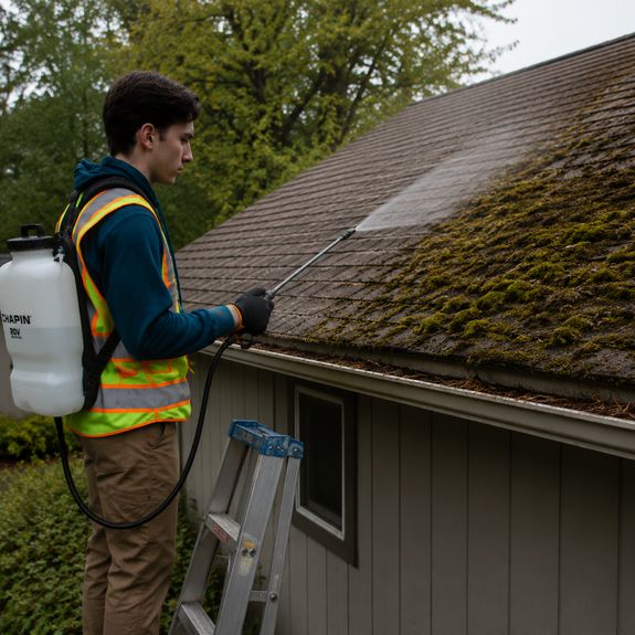 Moss & Ground Cleanup
