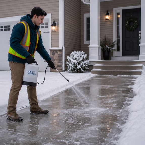 Residential De-Icing Services