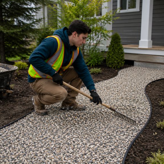 Rock & Gravel Installation