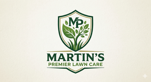 Martin's primer lawn care logo