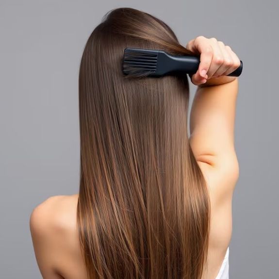 Alisado profesional del cabello