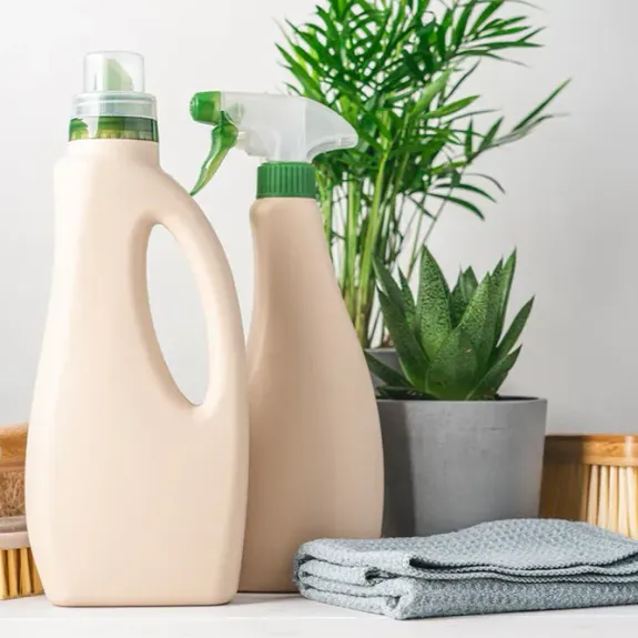 What cleaning products do you use in your janitorial services?