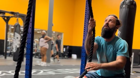 Tealight on a Himalayan Salt Candle Holder