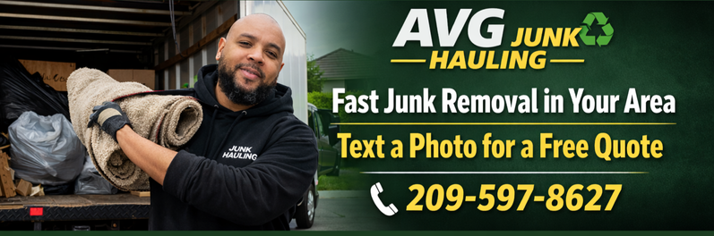 AVG junk Hauling logo