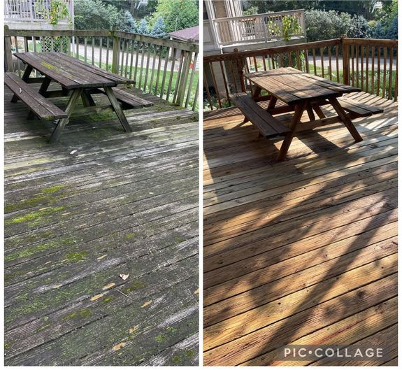 Deck Cleaning 