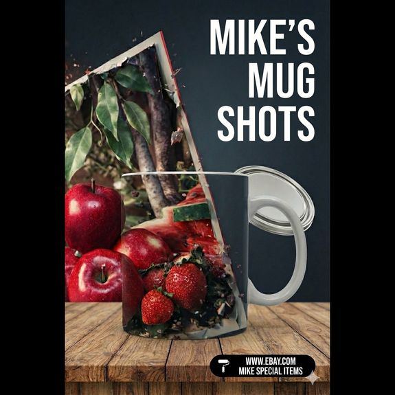 Original Art for Every Sip: Hand-Designed Mugs by Mike.