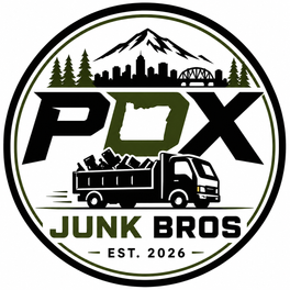PDX JUNK BROS logo