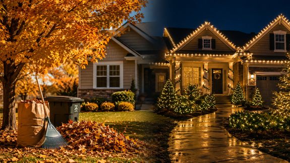 Fall Cleanup to Holiday Glow-up
