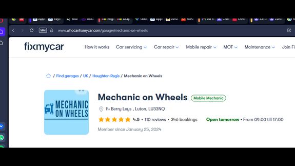 Reliable Mobile Mechanic Services in Luton, UK