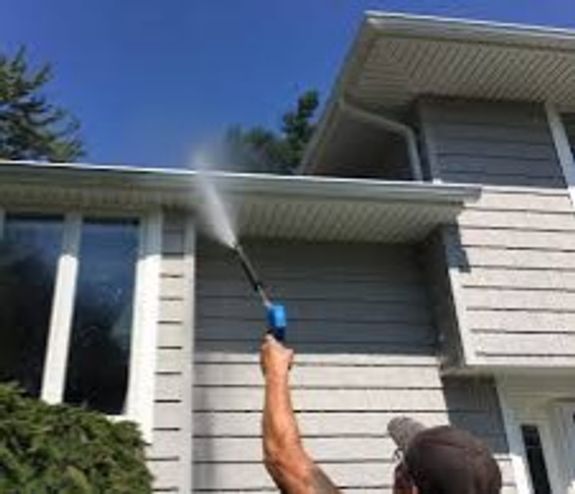 Pressure washing