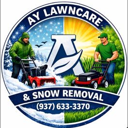 AY lawn care logo