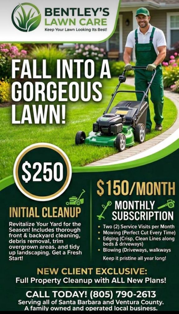 Bentley's Lawn Care - Landscape  & Home Repairs