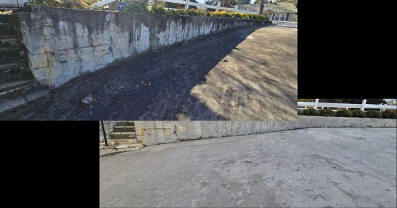What is included in the Martin pressure washing or soft washing service?