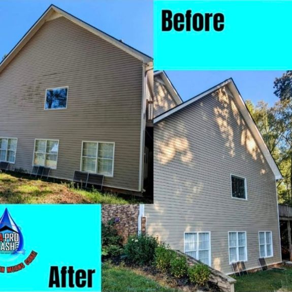 How do you determine the price for your pressure washing or soft washing services?