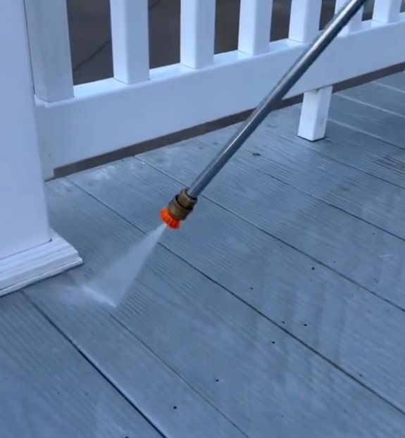 What surfaces can you pressure wash?