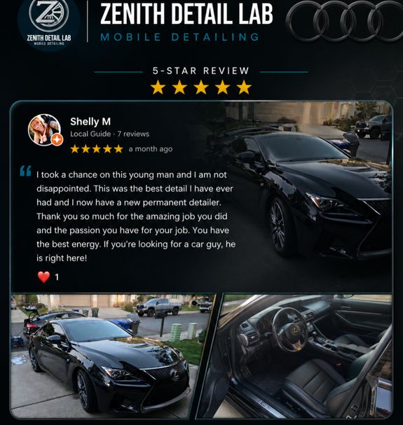 About Zenith Detail Lab