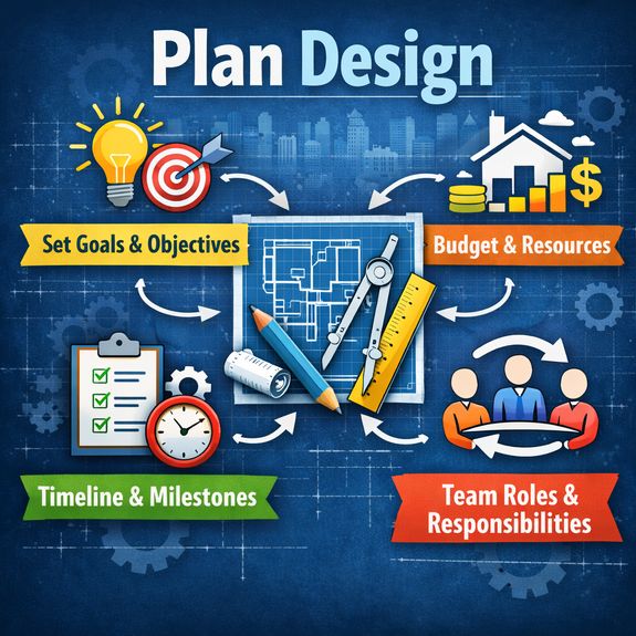 What is the process for starting a home design service with Limitless Renovation & Design.?