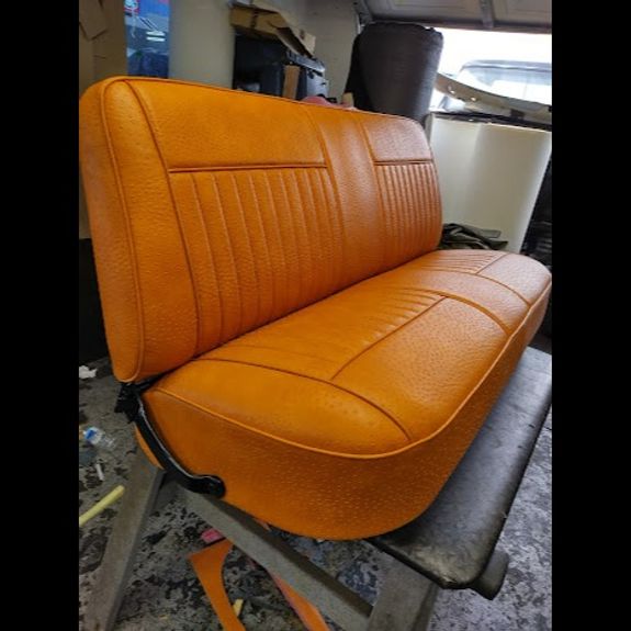 Complete Interior Re-upholstery of Ford Pick Up Truck
