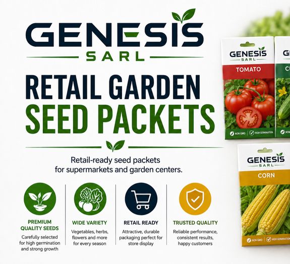 Retail Garden Seed Packets