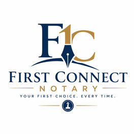 First Connect Notary logo