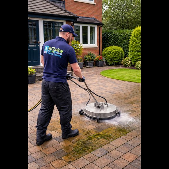 How often should I have my driveway professionally cleaned?