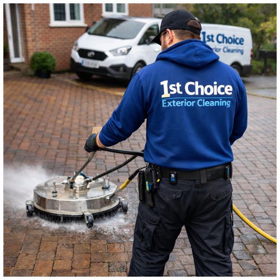 Is driveway cleaning safe for all surfaces?